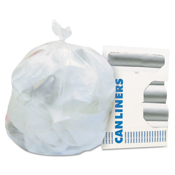 Heritage High-density Waste Can Liners, 33 Gal, 16 Microns, 33" X 40", Natural, 250-carton freeshipping - TVN Wholesale